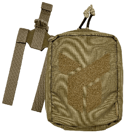 Pouch for first aid kit “Dnipro” without platform (attachment to equipment) №24 Gen 2, coyote