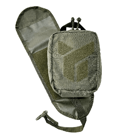 Pouch for a first aid kit “Dnipro” on a platform (attachment for equipment) №22, olive Gen 2