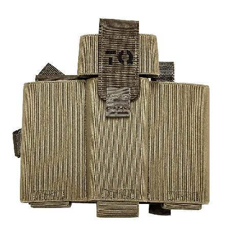 Pouch for first aid kit "Dnipro" without platform (shin mount), РМ23, coyote