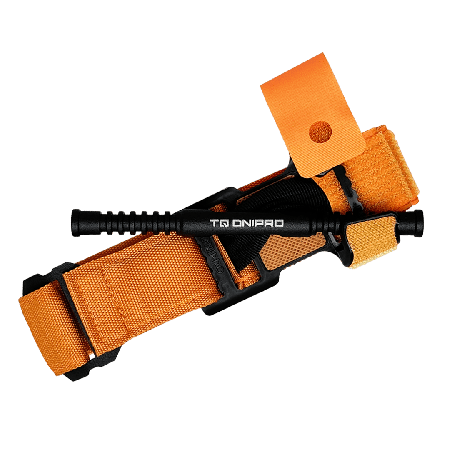 Hemostatic tourniquet "DNIPRO" orange (tourniquet)