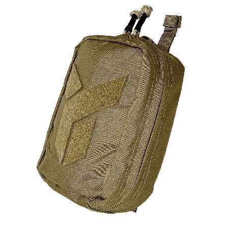 Pouch for first aid kit “Dnipro” without platform (attachment to equipment) №24 Gen 2, coyote
