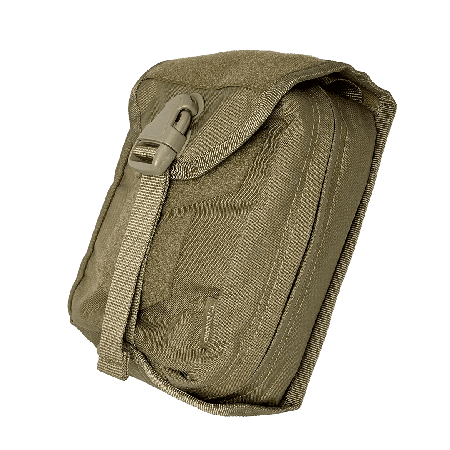 Pouch for a first aid kit “Dnipro” on a platform (attachment for equipment) №22, coyote Gen 2