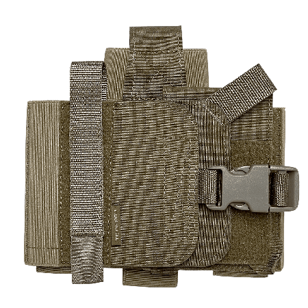 Pouch for first aid kit "Dnipro" without platform (shin mount), РМ23, coyote
