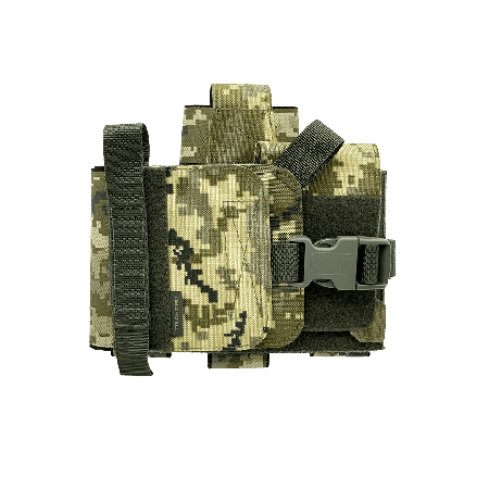 Pouch for first aid kit "Dnipro" without platform (shin mount), РМ23, pixel