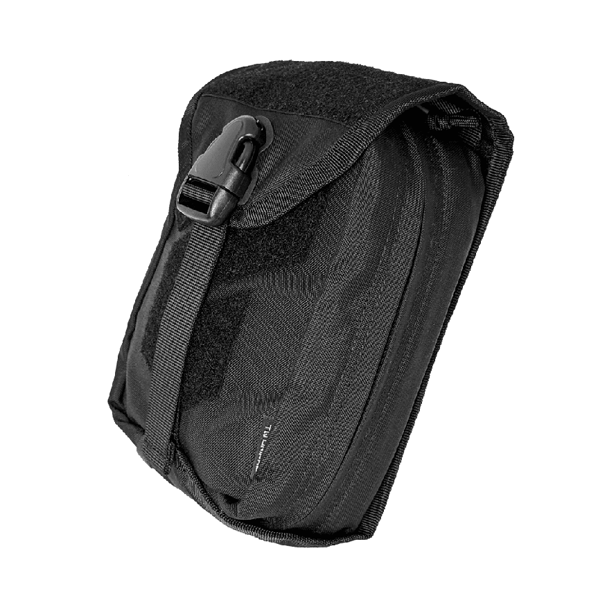 Pouch for a first aid kit “Dnipro” on a platform (attachment for equipment) №22, black Gen 2