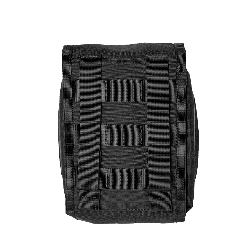 Pouch for a first aid kit “Dnipro” on a platform (attachment for equipment) №22, black Gen 2