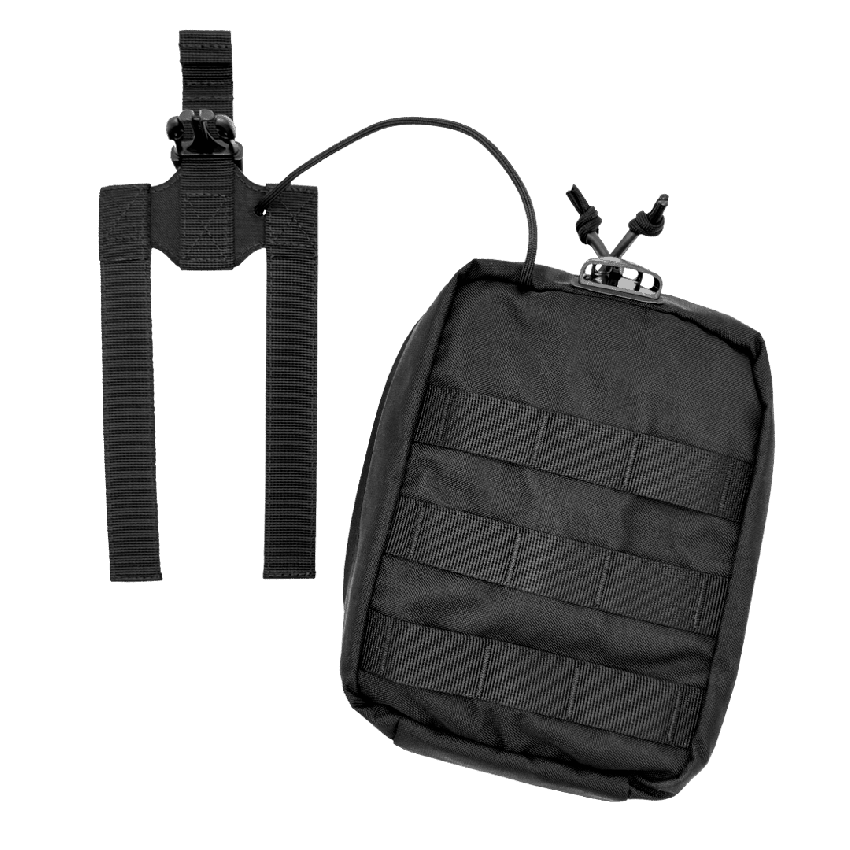 Pouch for first aid kit “Dnipro” without platform (attachment to equipment) №24 Gen 2, black