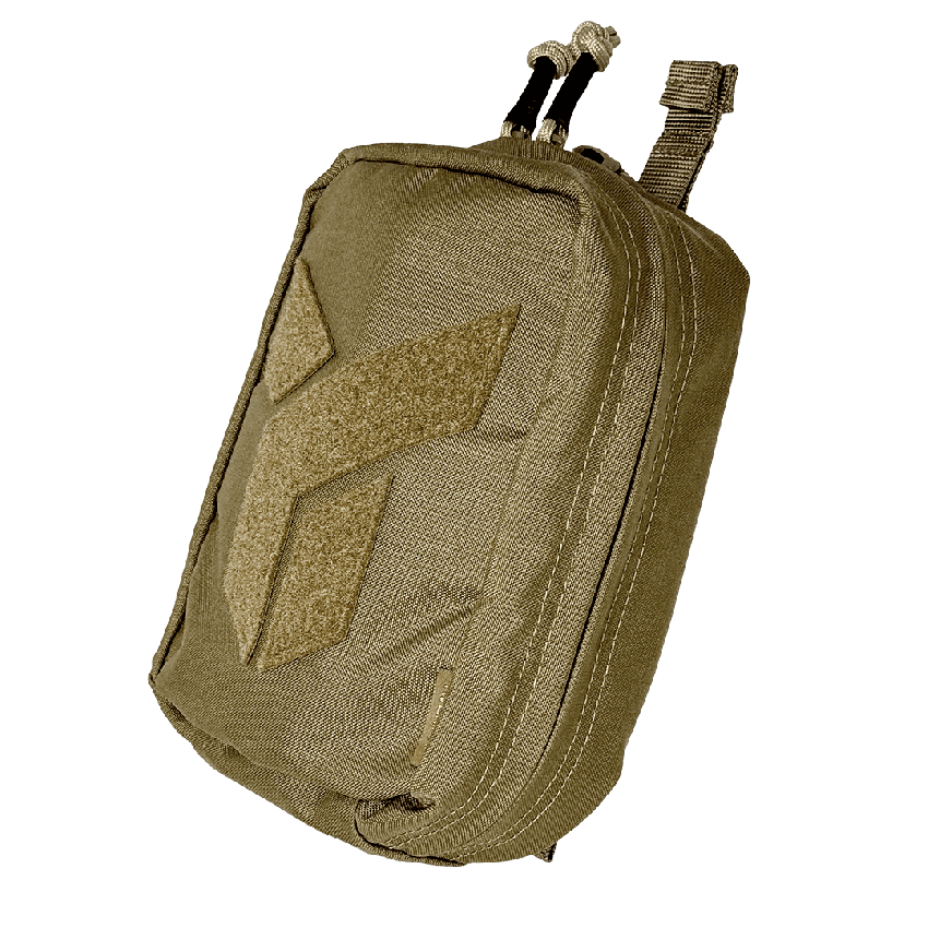 Pouch for first aid kit “Dnipro” without platform (attachment to equipment) №24 Gen 2, coyote