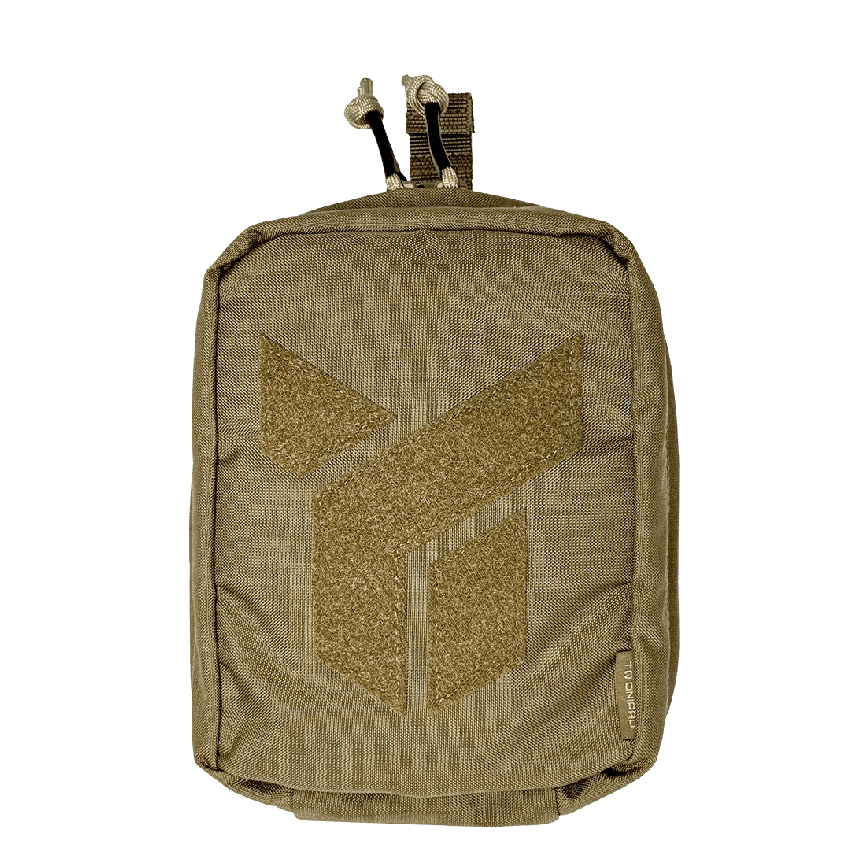 Pouch for first aid kit “Dnipro” without platform (attachment to equipment) №24 Gen 2, coyote