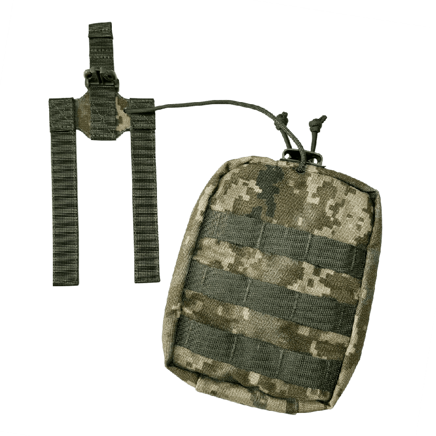 Pouch for first aid kit “Dnipro” without platform (attachment to equipment) №24, pixel Gen 2