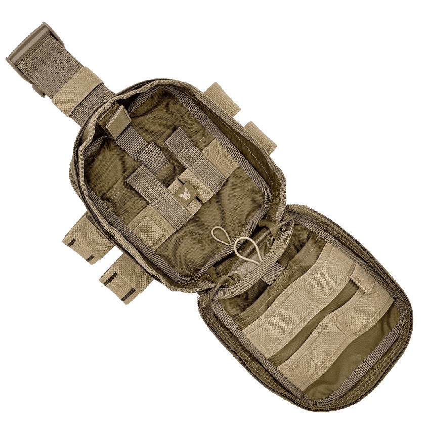 Dnipro first aid kit pouch on a platform ( attachment for equipment or hip) No. 21, Gen2 coyote