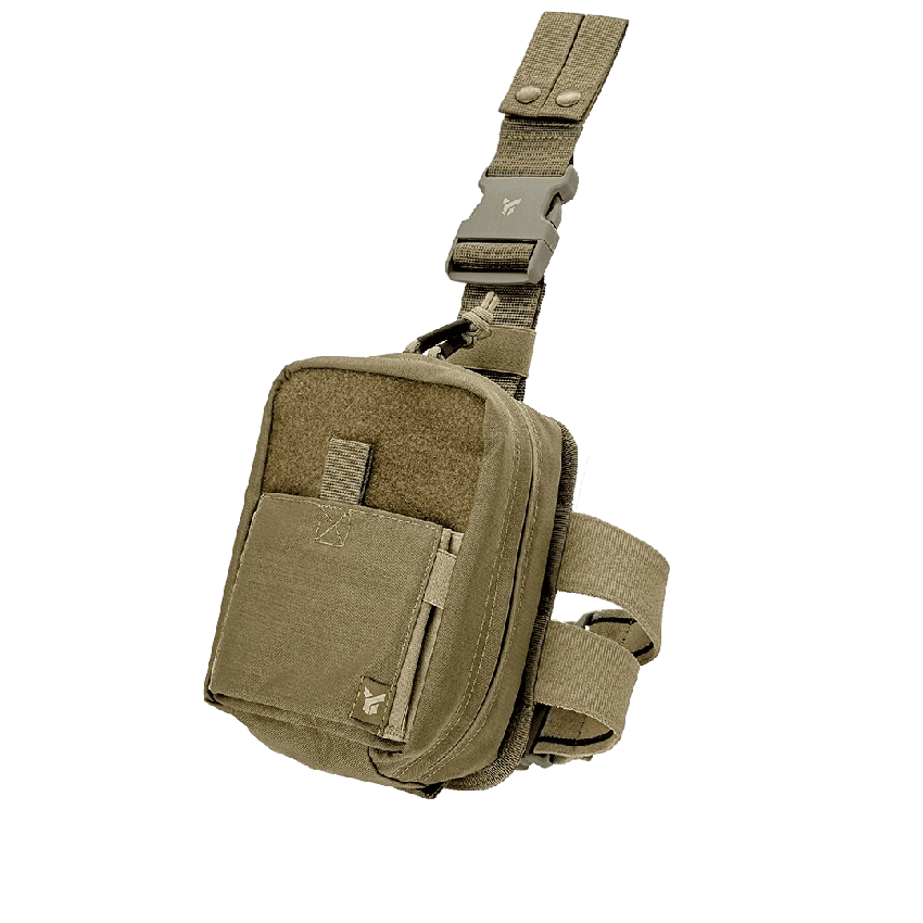 Dnipro first aid kit pouch on a platform ( attachment for equipment or hip) No. 21, Gen2 coyote