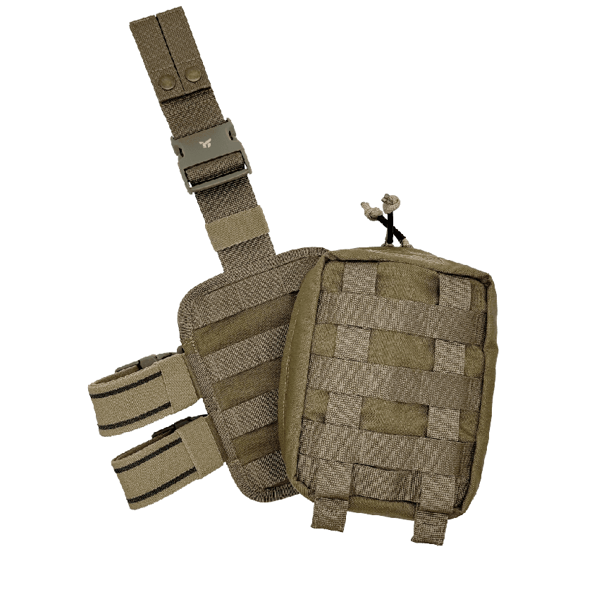 Dnipro first aid kit pouch on a platform ( attachment for equipment or hip) No. 21, Gen2 coyote