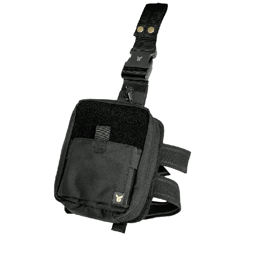 Dnipro first aid kit pouch on a platform ( attachment for equipment or hip) No. 21, Gen2 black