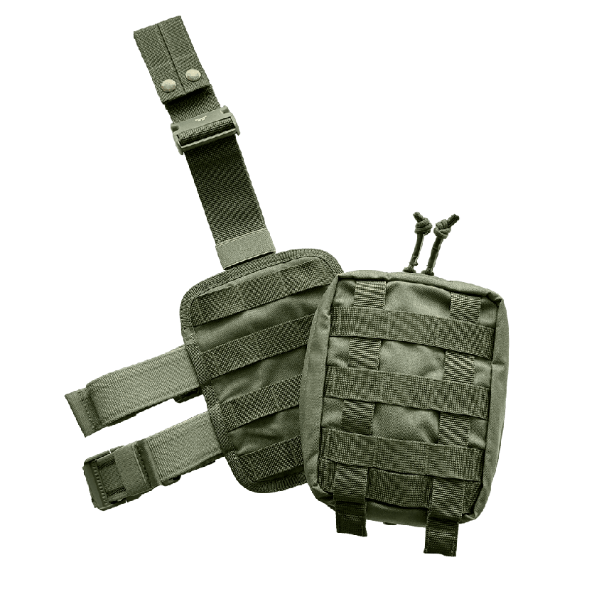 Dnipro first aid kit pouch on a platform ( attachment for equipment or hip) No. 21, Gen2 olive