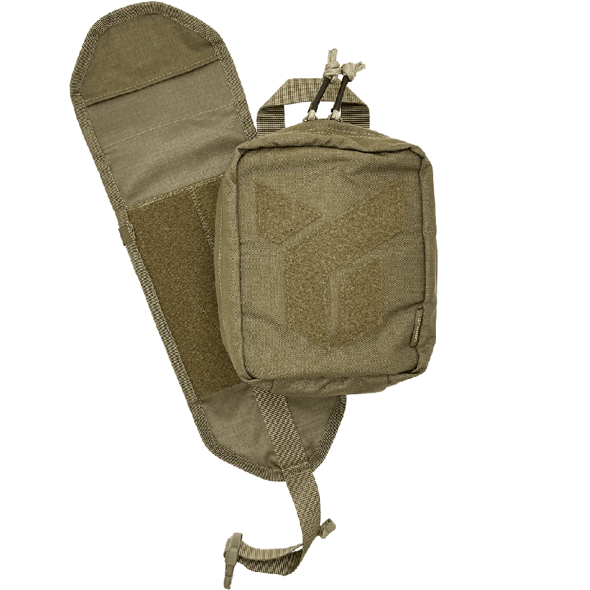 Pouch for a first aid kit “Dnipro” on a platform (attachment for equipment) №22, coyote Gen 2