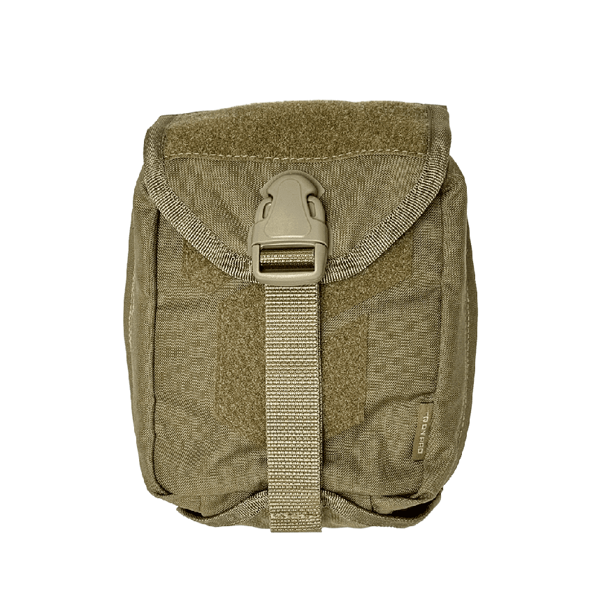 Pouch for a first aid kit “Dnipro” on a platform (attachment for equipment) №22, coyote Gen 2