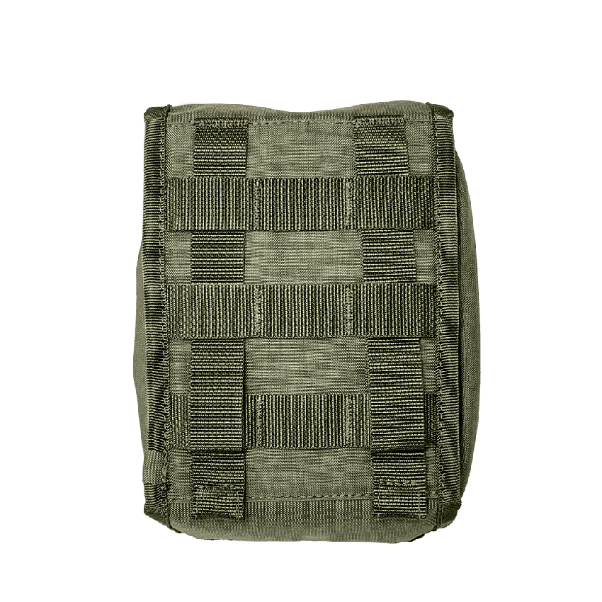Pouch for a first aid kit “Dnipro” on a platform (attachment for equipment) №22, olive Gen 2