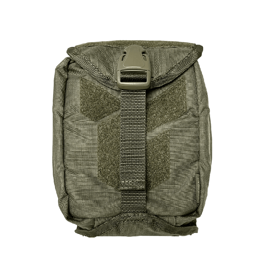 Pouch for a first aid kit “Dnipro” on a platform (attachment for equipment) №22, olive Gen 2