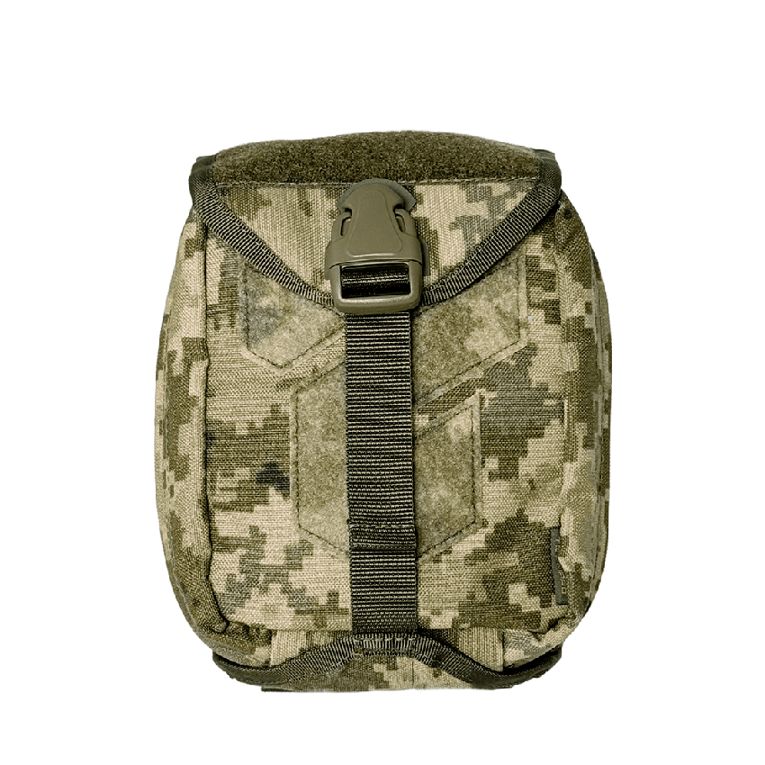 Pouch for a first aid kit “Dnipro” on a platform (attachment for equipment) №22, pixel Gen 2