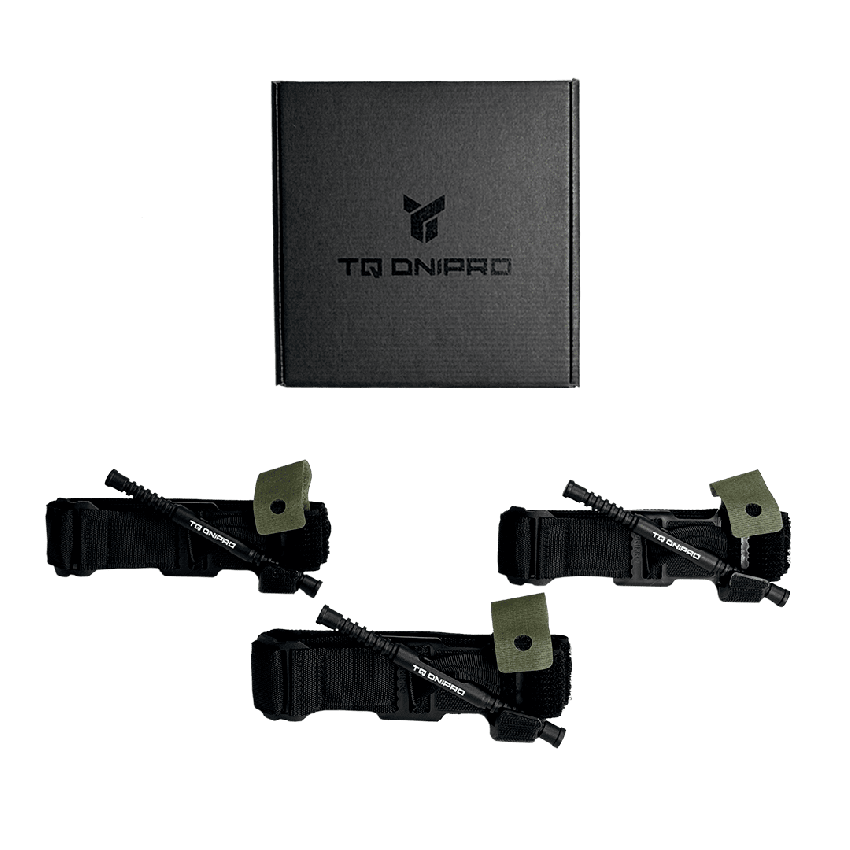 Tourniquet set “DNIPRO” (black color)