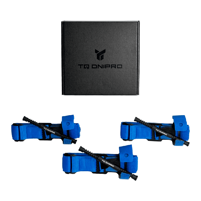 Tourniquet set “DNIPRO” (blue color)