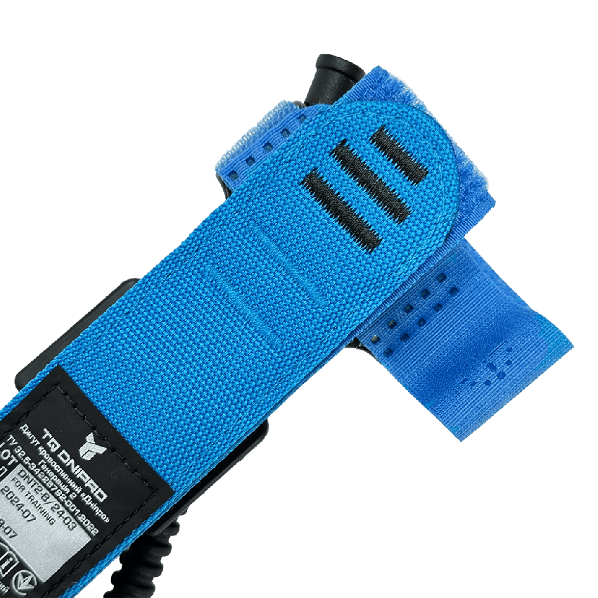 Hemostatic Tourniquet DNIPRO for training, blue (tourniquet)