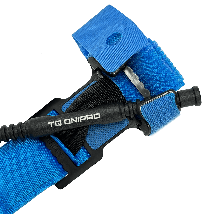 Hemostatic Tourniquet DNIPRO for training, blue (tourniquet)